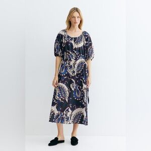 H&M Drawstring waist cotton dress